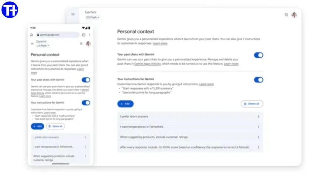 Gemini is about to remember everything, unless you tell it not toTemp talk